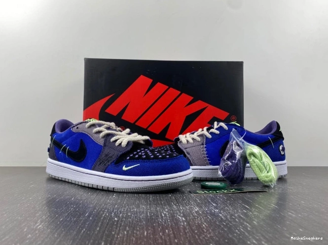 MaikeSneakers Retro Williamson 1 Zion OG Low Voodoo Jordan DZ7292-420 0811